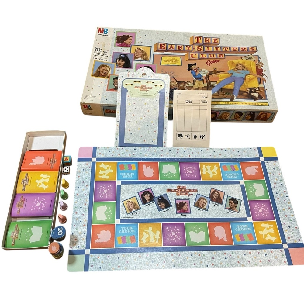 Classic Babysitters Club Board Game - Multicolor
